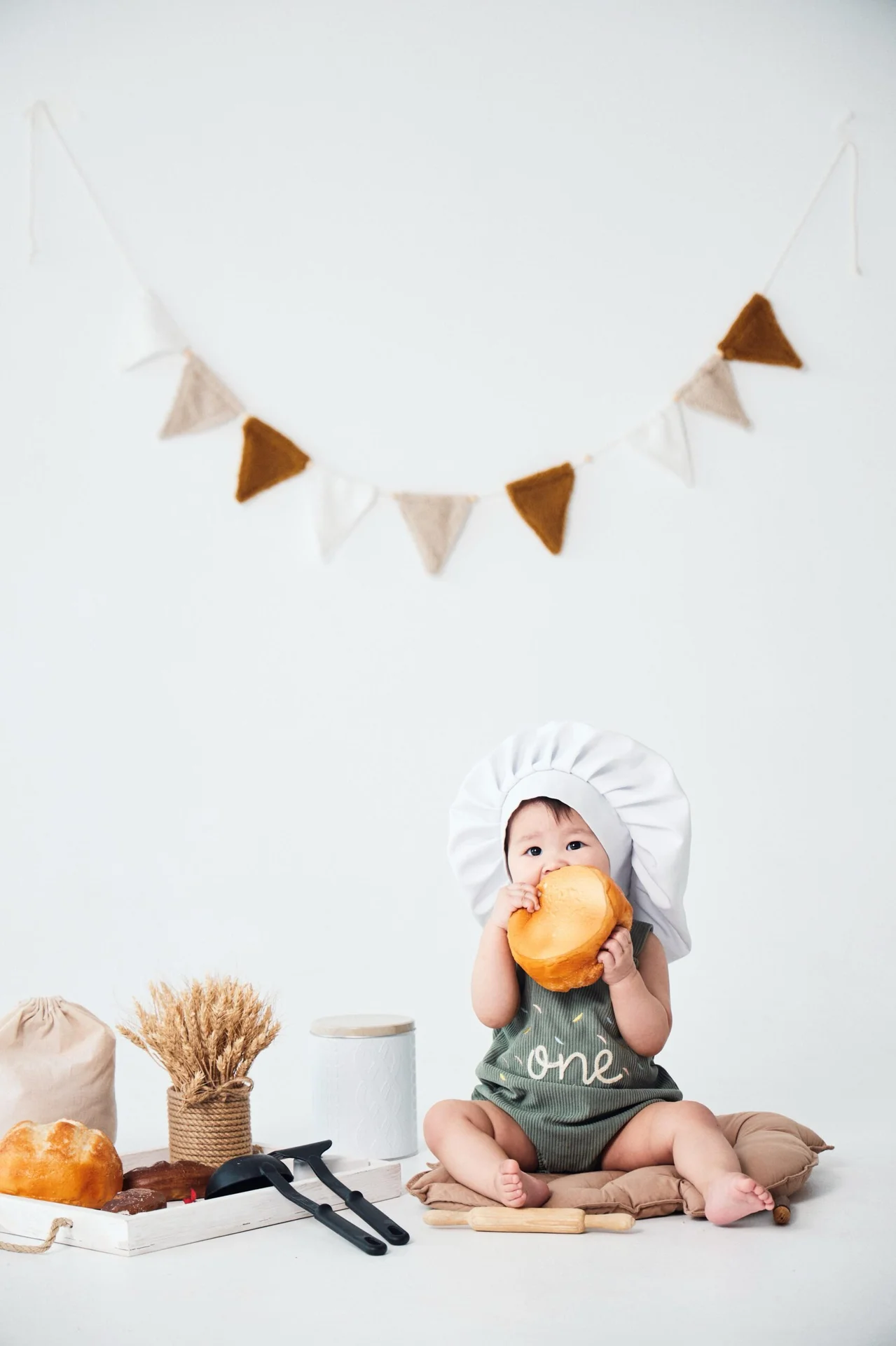 Фотосессия 1 годик в студии Fotoidea